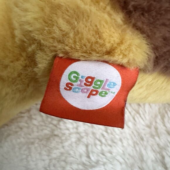 Target Giggle Scape Yellow Brown Sitting Cute Puppy Dog Plush 11” Stuffed Animal - Picture 5 of 6
